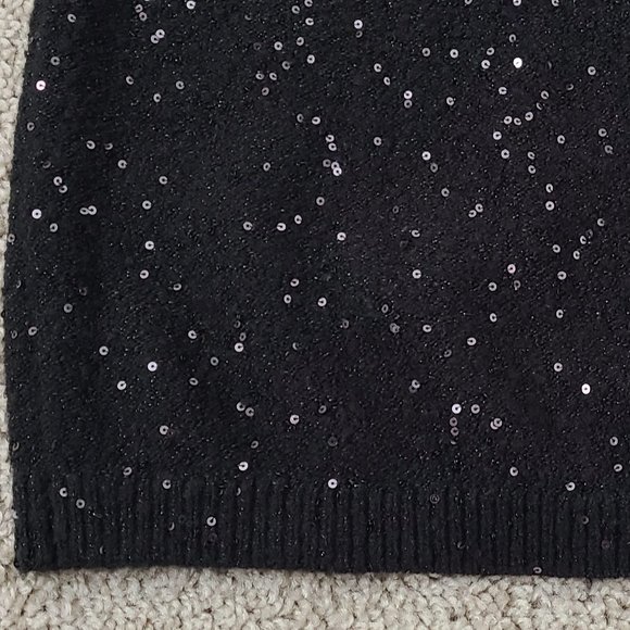 Sequin Sweater Midi Skirt Loft XXSP - Picture 6 of 7